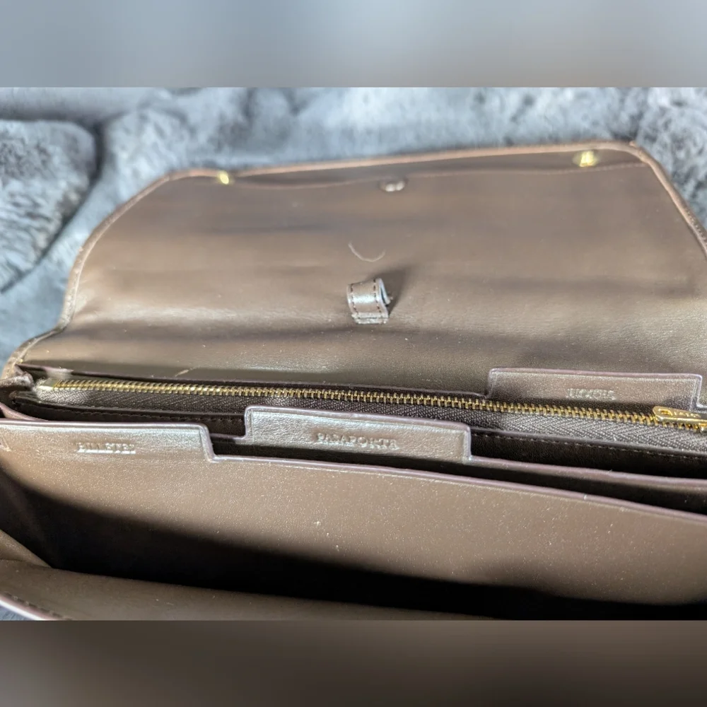 Loewe Vintage Suede Anagram Crossbody